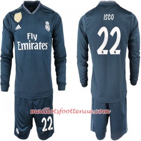 Maillot/Tenue Real Madrid ISCO 22 Enfant Extérieur 2018/2019 Manche Longue
